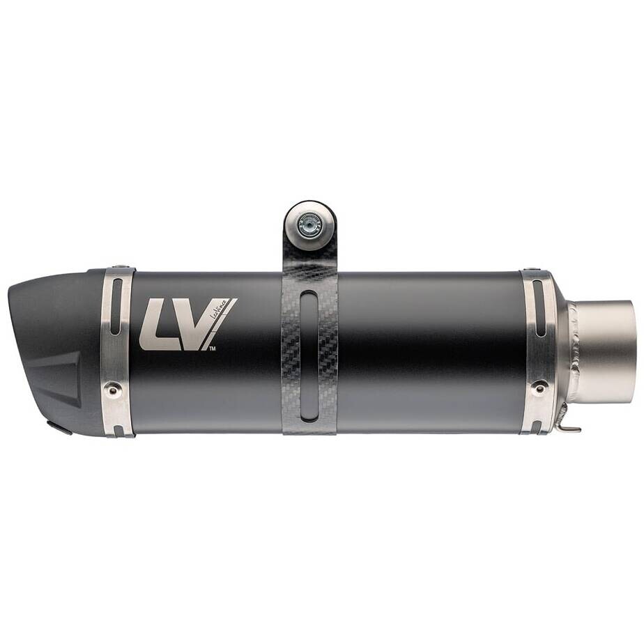 Leovince 3389EBU GP CORSA EVO BLACK Slip-On Exhaust Specific For KAWASAKI Ninja500 - Z500 (24-25); Ninja400 (18-23); Z400 (19-23)