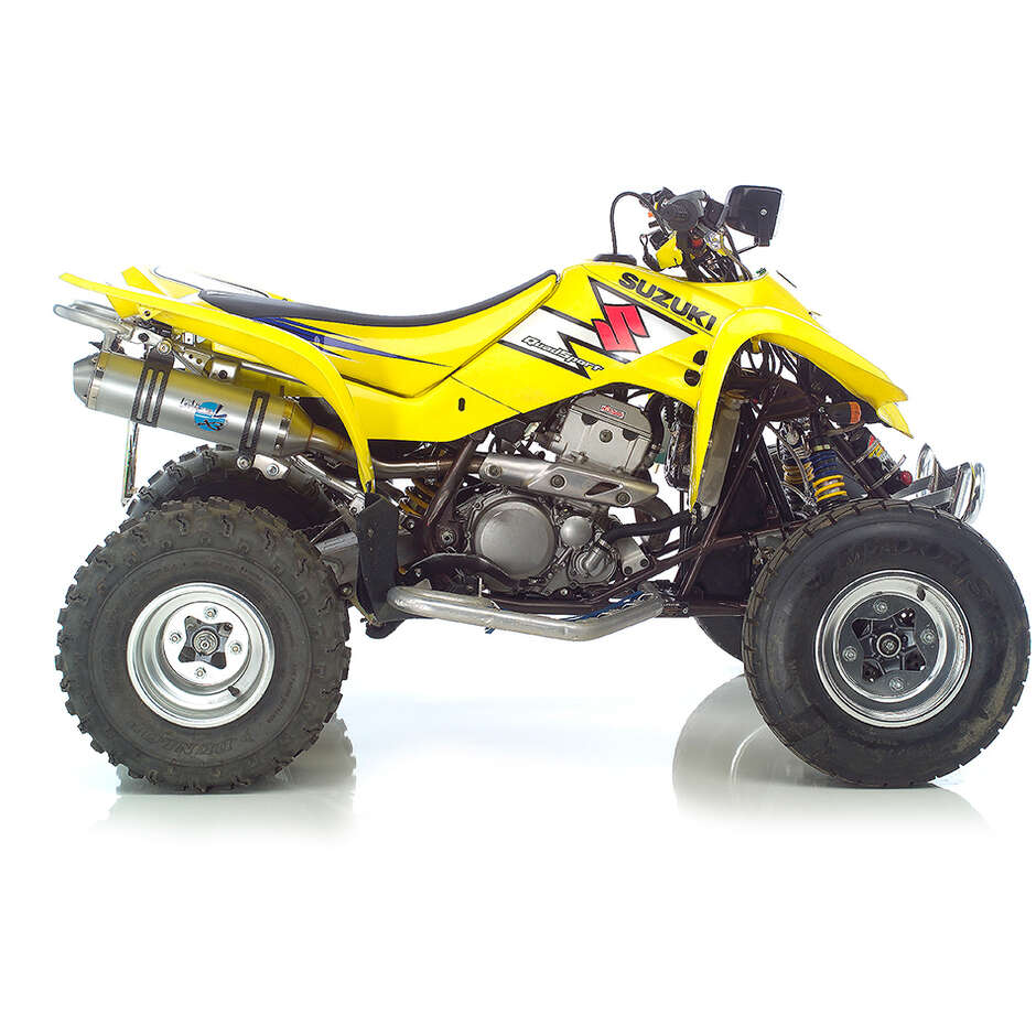 Leovince 3914E X3 Slip-On Exhaust Specific For KAWASAKI KFX (03-06); SUZUKI LTZ (03-08)