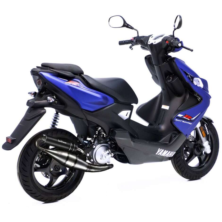 LeoVince 4054B TT Black Edition Full System Exhaust System Specific for YAMAHA AEROX 50 (98-99)
