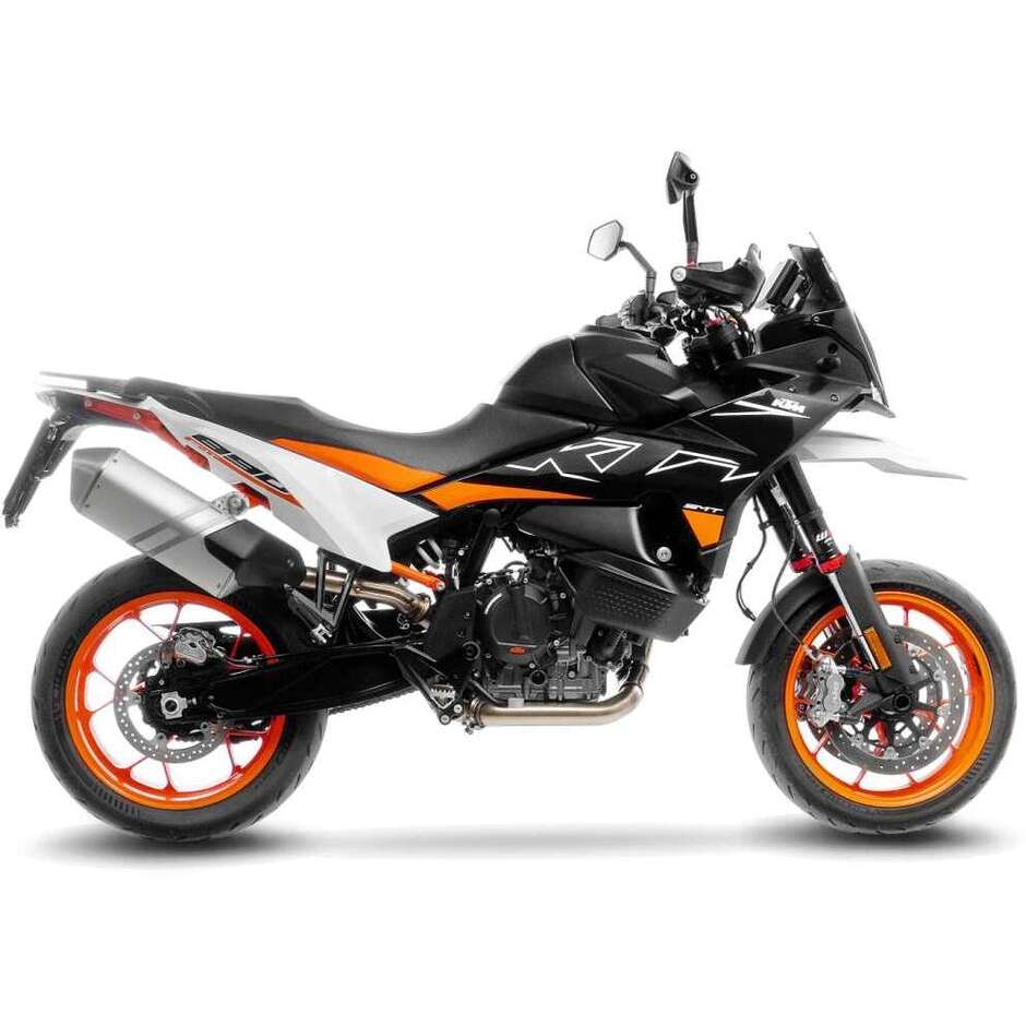 Leovince 80046 Catalytic Converter Eliminator Connection Specific For HUSQVARNA Norden901 (22-25); KTM 890Adventure/L A2/R/Rally (21-25); 890SMT (23-24); 790Adventure/R (19-24); CF MOTO 800MT (22-24)