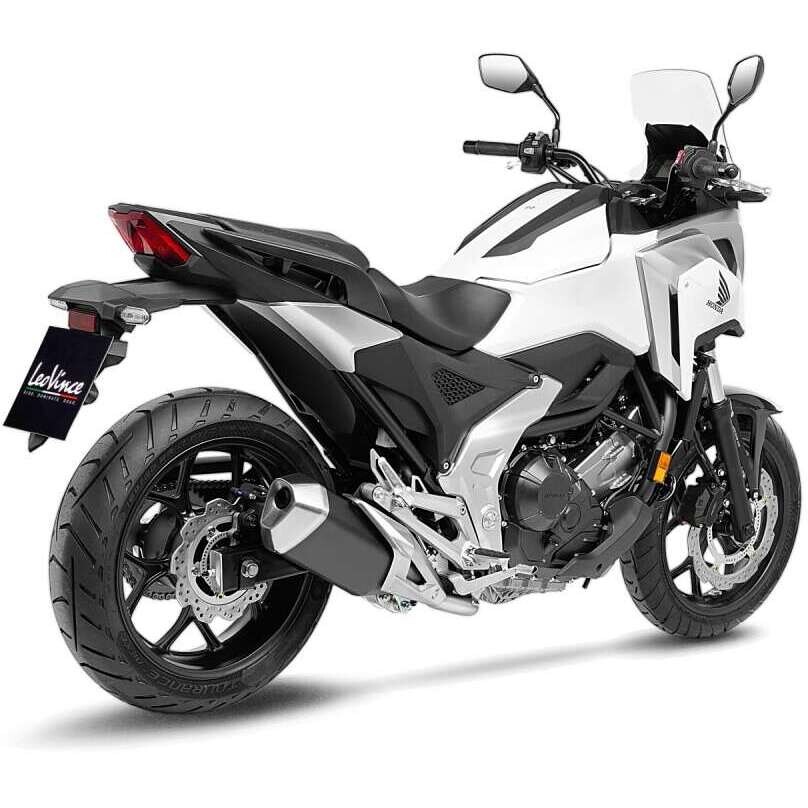 Leovince 8069 Manifold KIT Specific for HONDA Integra700/DCT/ABS - NC700 S/X/DCT/ABS (12-13); Integra750/DCT/ABS (14-20); NC750X (21-23)