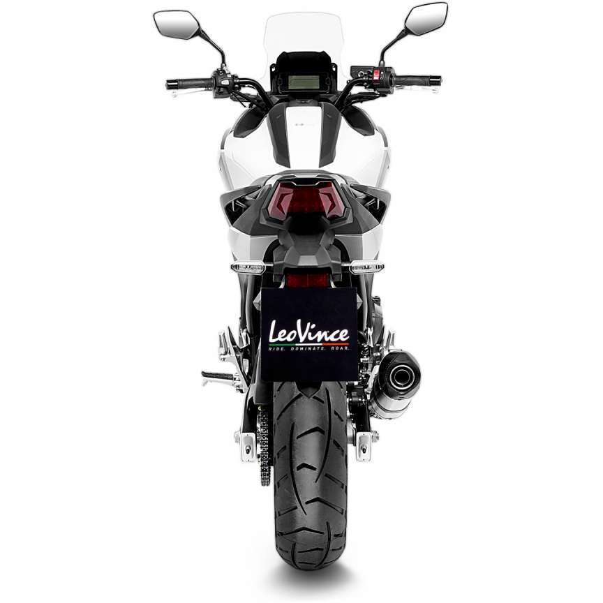 Leovince 8069 Manifold KIT Specific for HONDA Integra700/DCT/ABS - NC700 S/X/DCT/ABS (12-13); Integra750/DCT/ABS (14-20); NC750X (21-23)