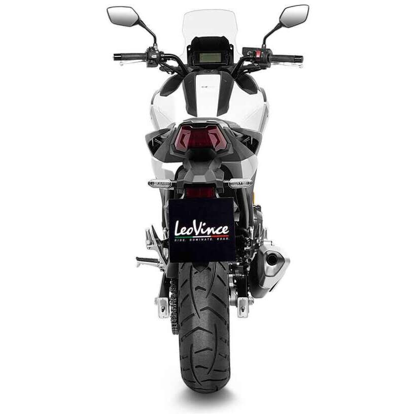 Leovince 8069 Manifold KIT Specific for HONDA Integra700/DCT/ABS - NC700 S/X/DCT/ABS (12-13); Integra750/DCT/ABS (14-20); NC750X (21-23)