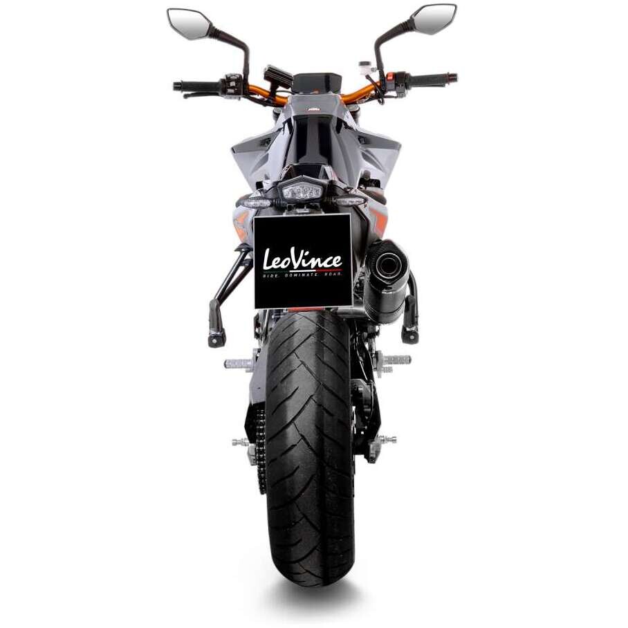 Leovince 8094 Catalytic Converter Eliminator Pipe Specific For KTM 790Duke/L A2 (18-20); 890Duke/L A2/R (20-23)