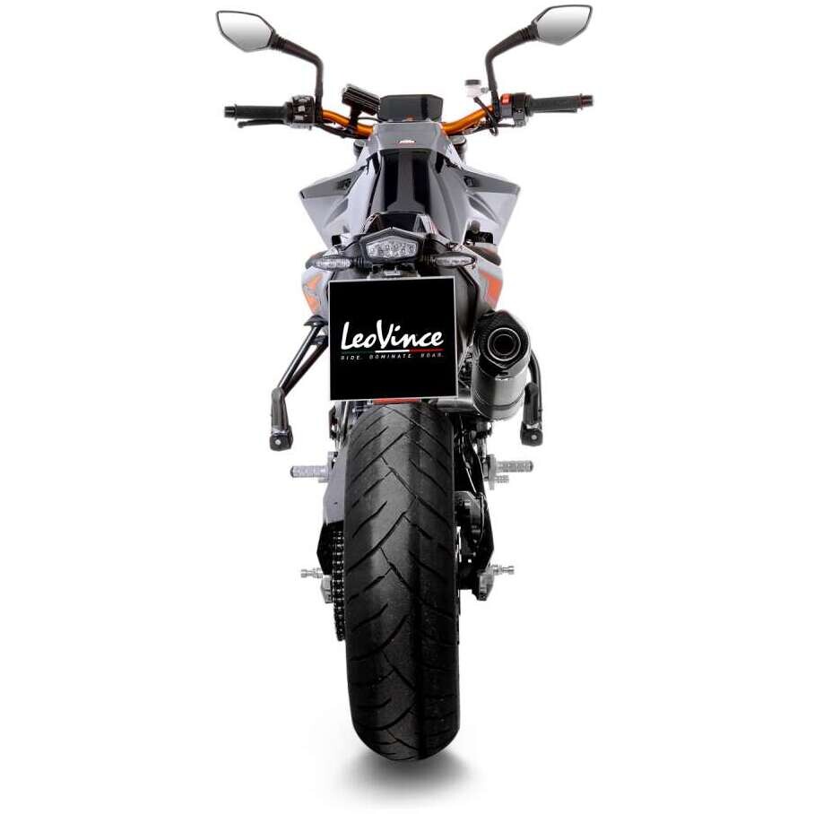 Leovince 8094 Catalytic Converter Eliminator Pipe Specific For KTM 790Duke/L A2 (18-20); 890Duke/L A2/R (20-23)