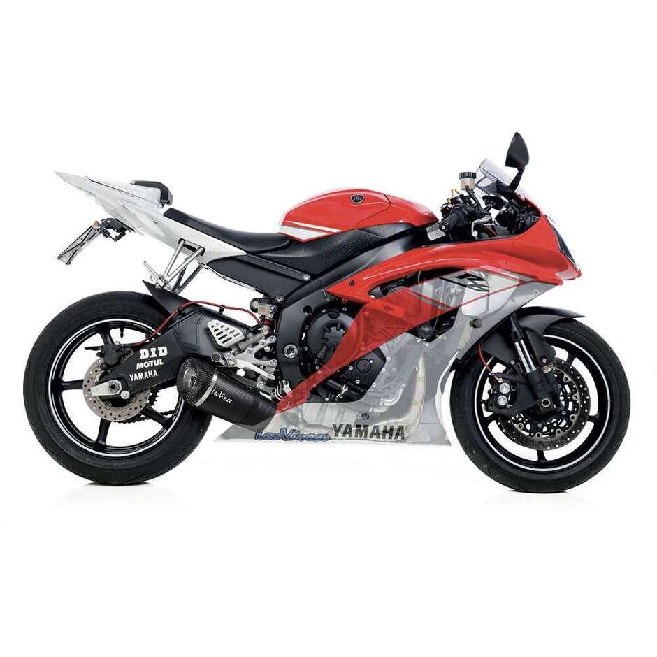 Leovince 8482SNU FACTORY S CARBON FIBER Komplettsystem Auspuff speziell für YAMAHA YZF-R6 (06-21)