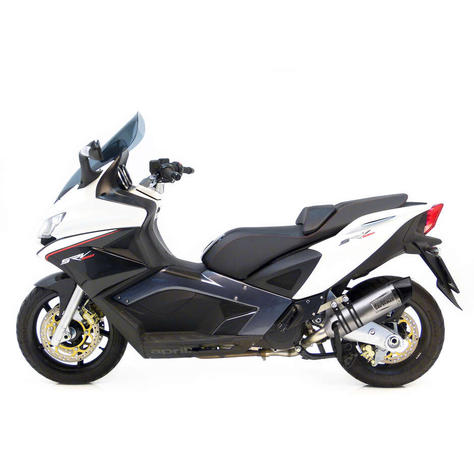 Leovince 8565E LV ONE EVO Slip-On Exhaust Specific For APRILIA SRV850 (12-16); GILERA GP800 (08-15)