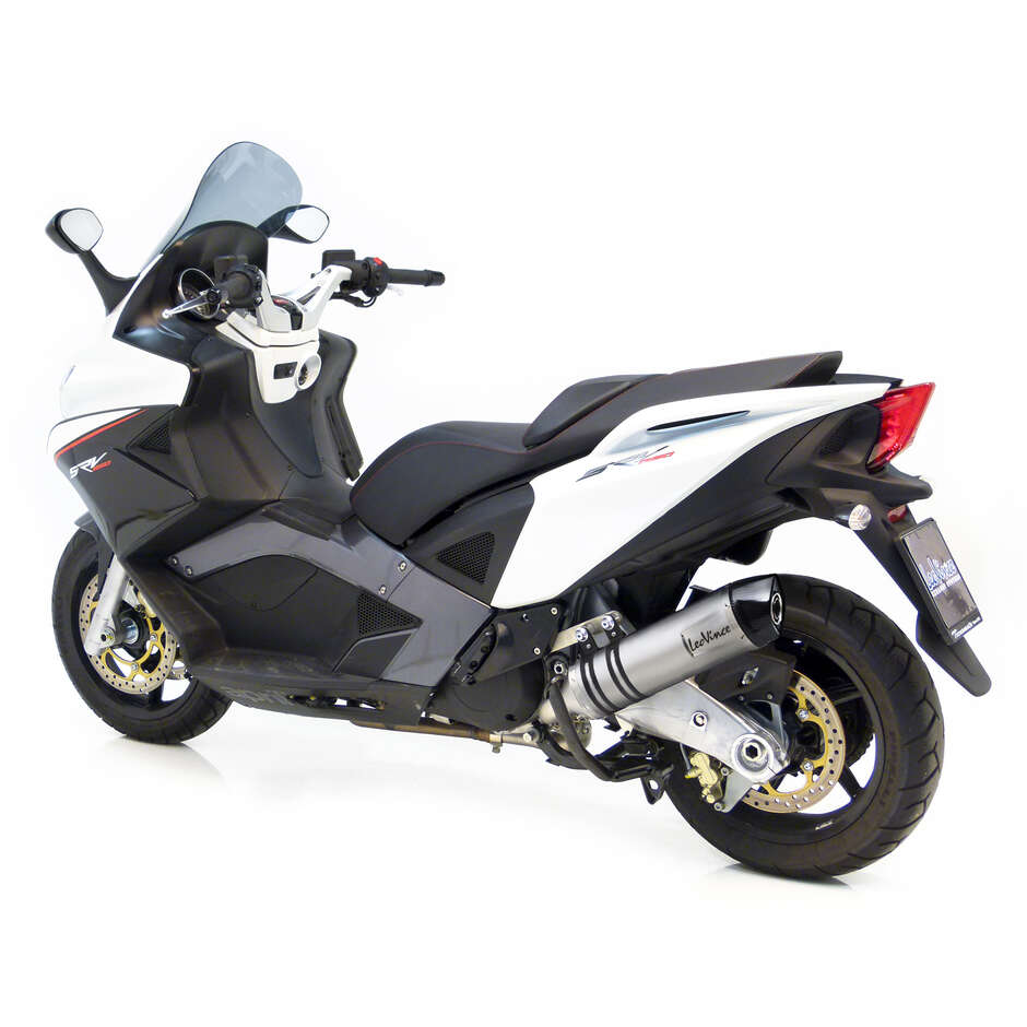 Leovince 8565E LV ONE EVO Slip-On Exhaust Specific For APRILIA SRV850 (12-16); GILERA GP800 (08-15)
