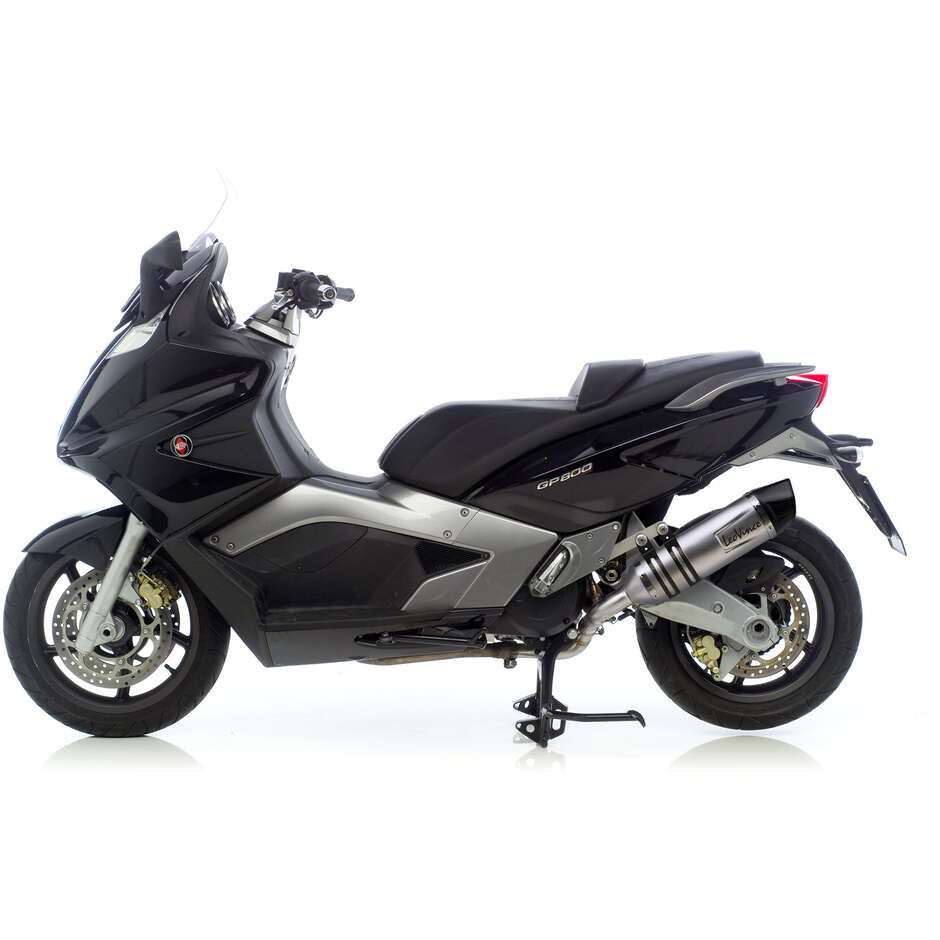 Leovince 8565E LV ONE EVO Slip-On Exhaust Specific For APRILIA SRV850 (12-16); GILERA GP800 (08-15)