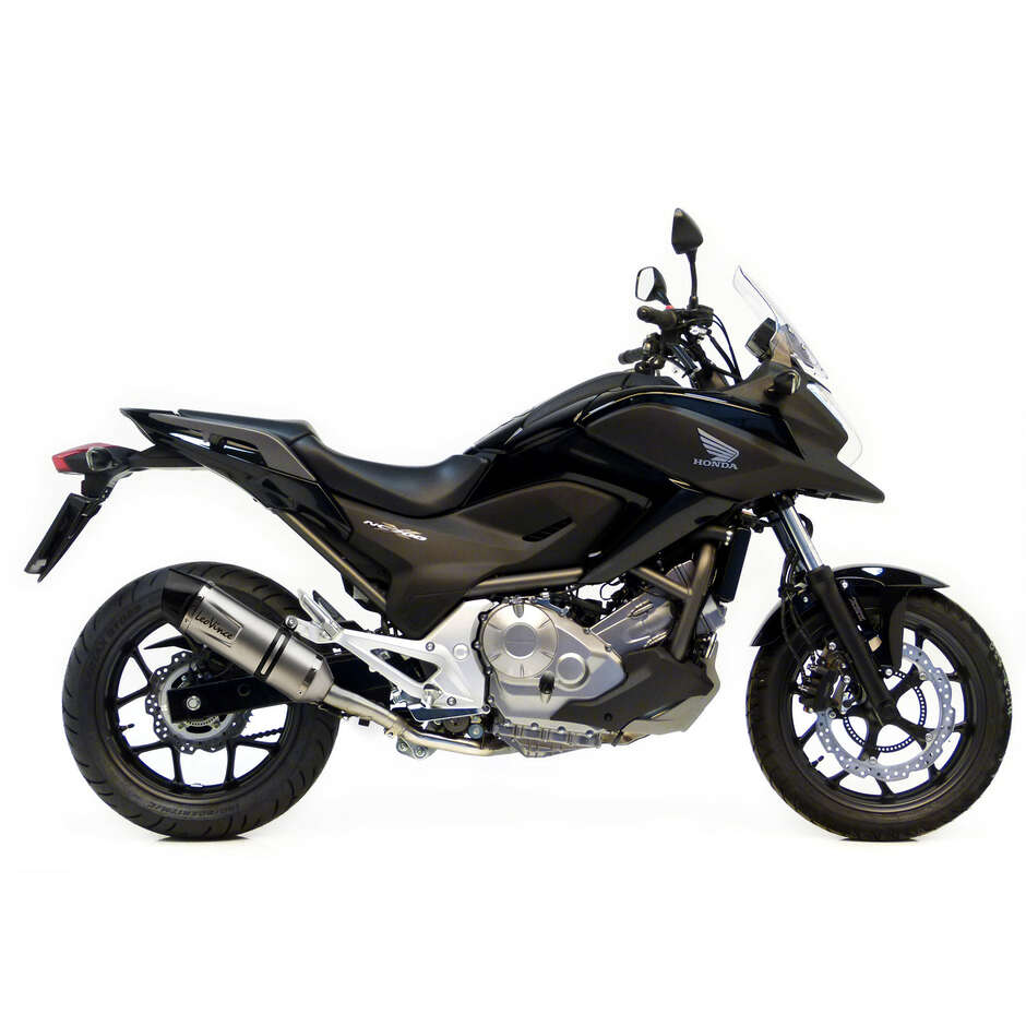 Leovince 8700E LV ONE EVO Slip-On Exhaust Specific for HONDA Integra700/DCT/ABS - NC700S/X/DCT/ABS (12-15)