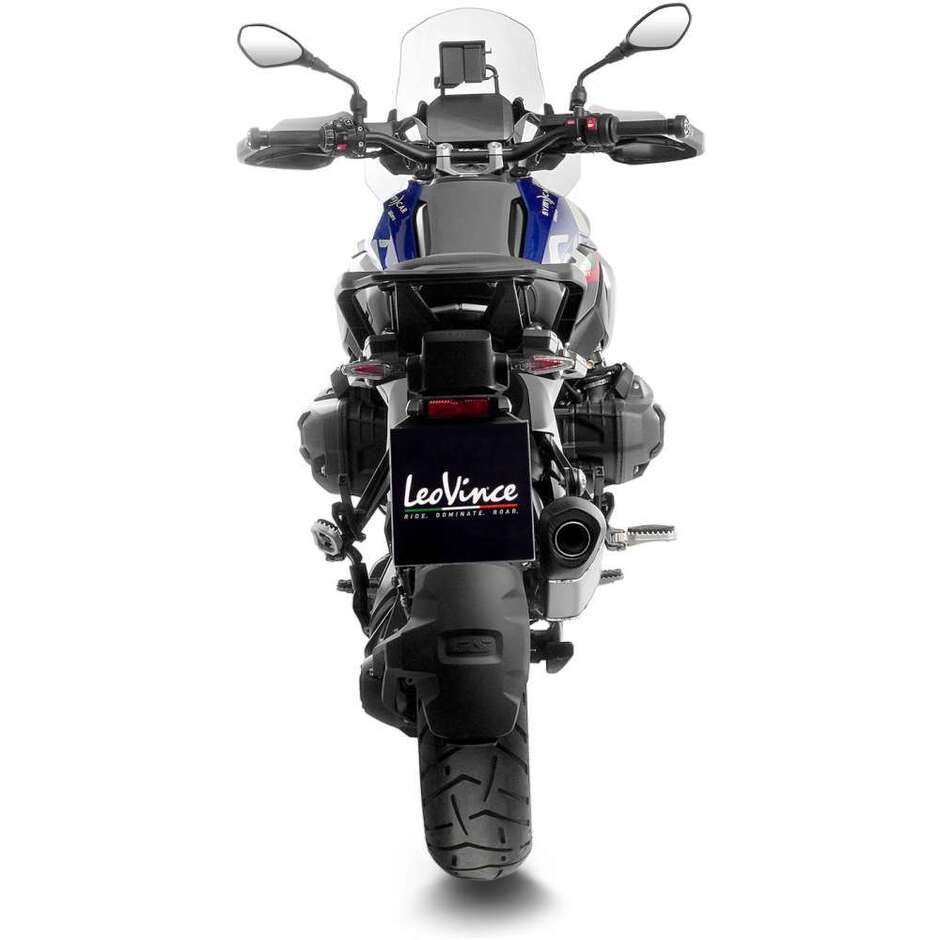 Leovince Exhaust Muffler 15604B LV-14 BMR R1300 GS / ADV Stainless Steel