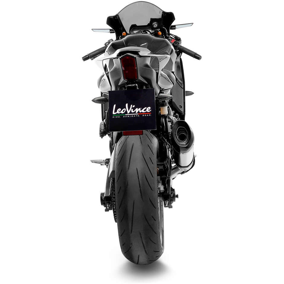 Leovince Full System Complete Exhaust 14405STU EXHAUST FACTORY S TITANIUM Specific For YAMAHA YZF-R7 (21-24)