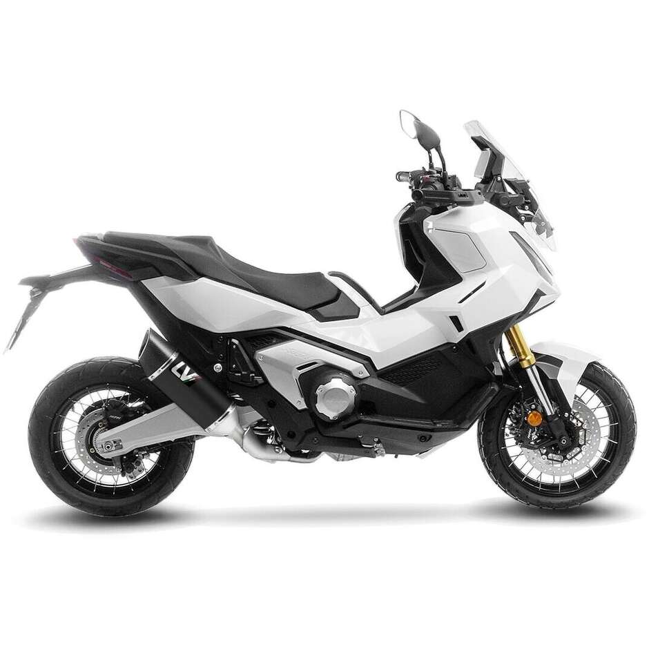 Leovince LV-14 R Black Edition Slip-On Exhaust Specific for HONDA X-ADV (17-26); Forza 750 (21-26)