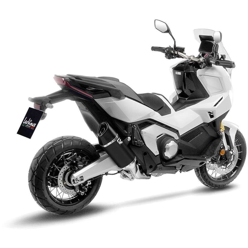 Leovince LV-14 R Black Edition Slip-On Exhaust Specific for HONDA X-ADV (17-26); Forza 750 (21-26)