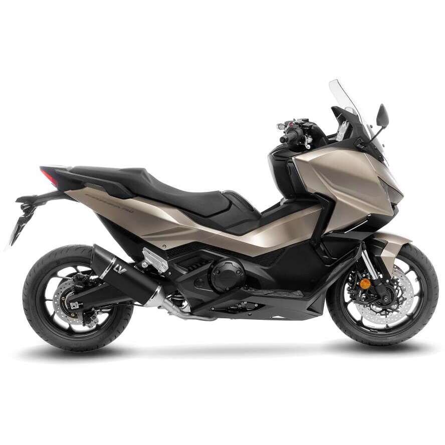 Leovince LV-14 R Black Edition Slip-On Exhaust Specific for HONDA X-ADV (17-26); Forza 750 (21-26)