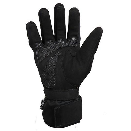 Les gants de moto d'hiver jugent le tissu de vision de nuit avec des renforts