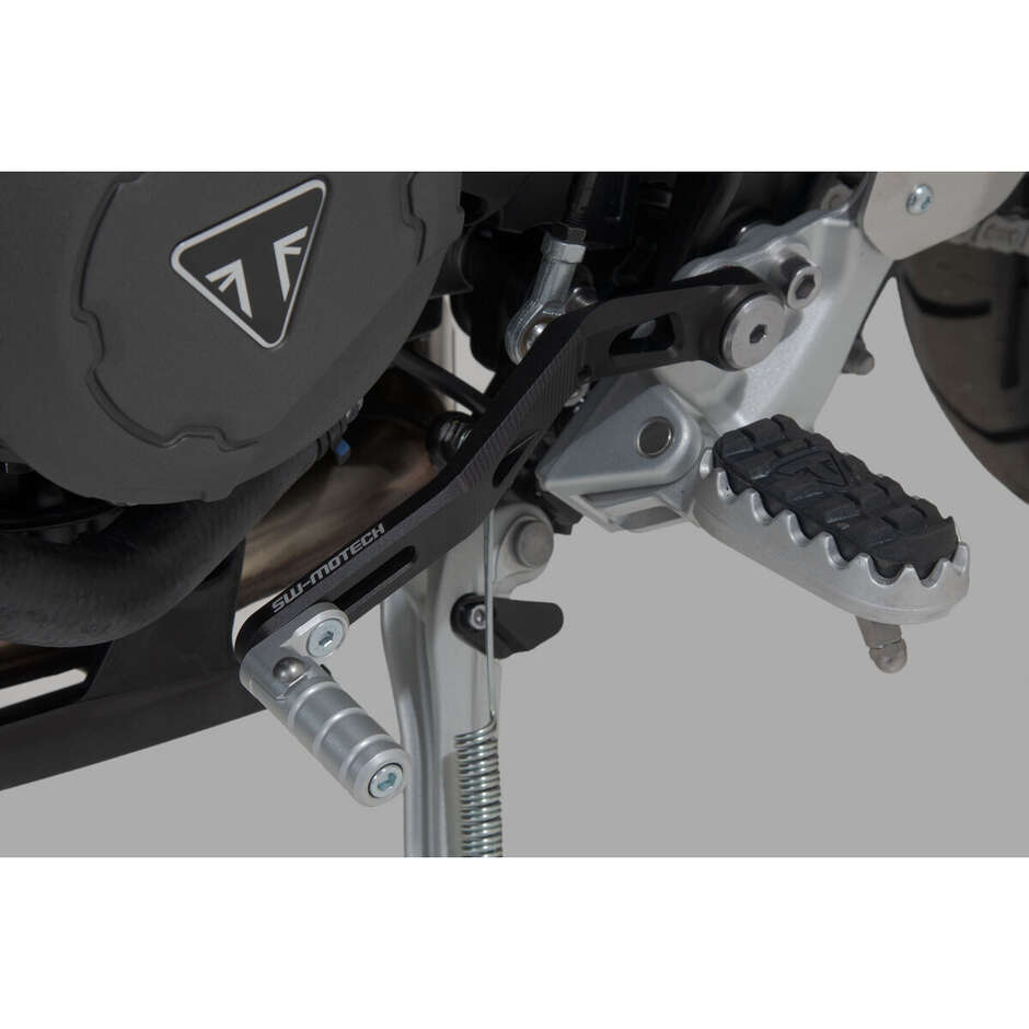 Leva Cambio Nero / Argento Sw-Motech FSC.11.953.10002