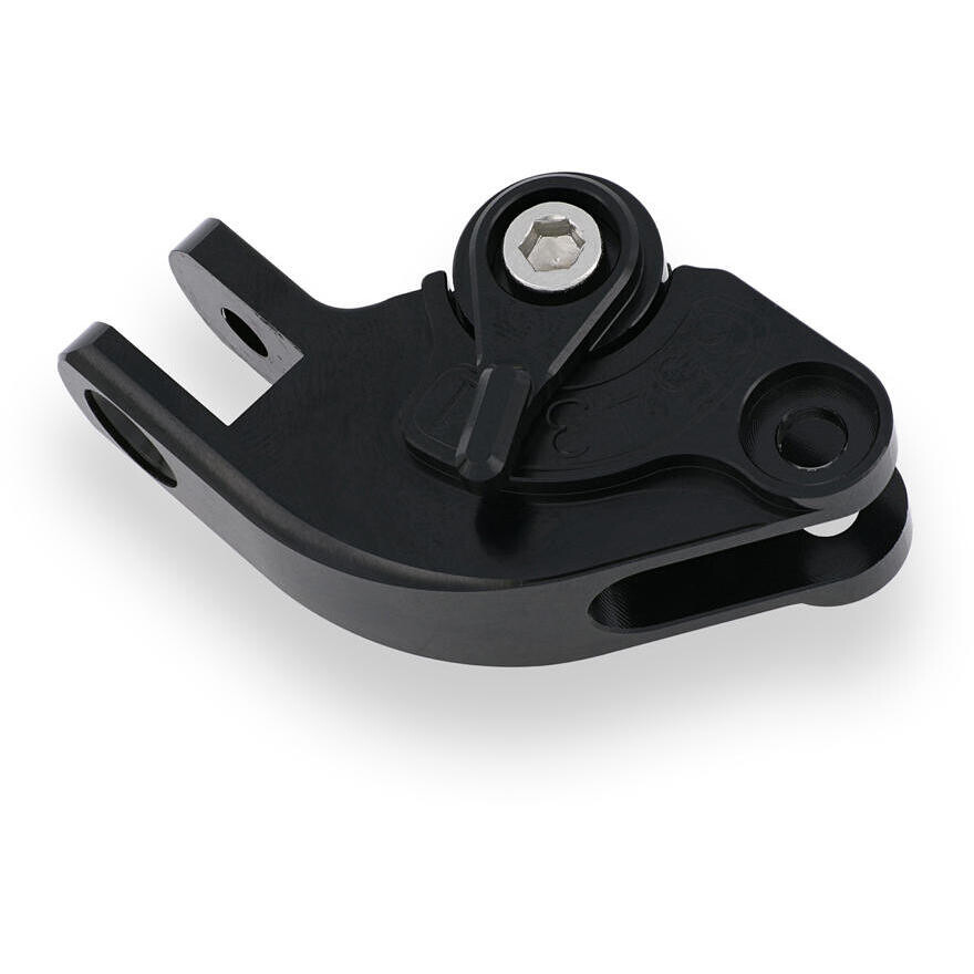 Leva freno LBFA1 - modello lungo ripiegabile - corpo CNC Racing Nero