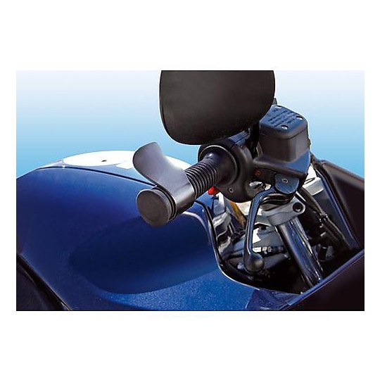 Leva Riposa Polso per Acceleratore Moto Lampa 90073 Cruising Nero