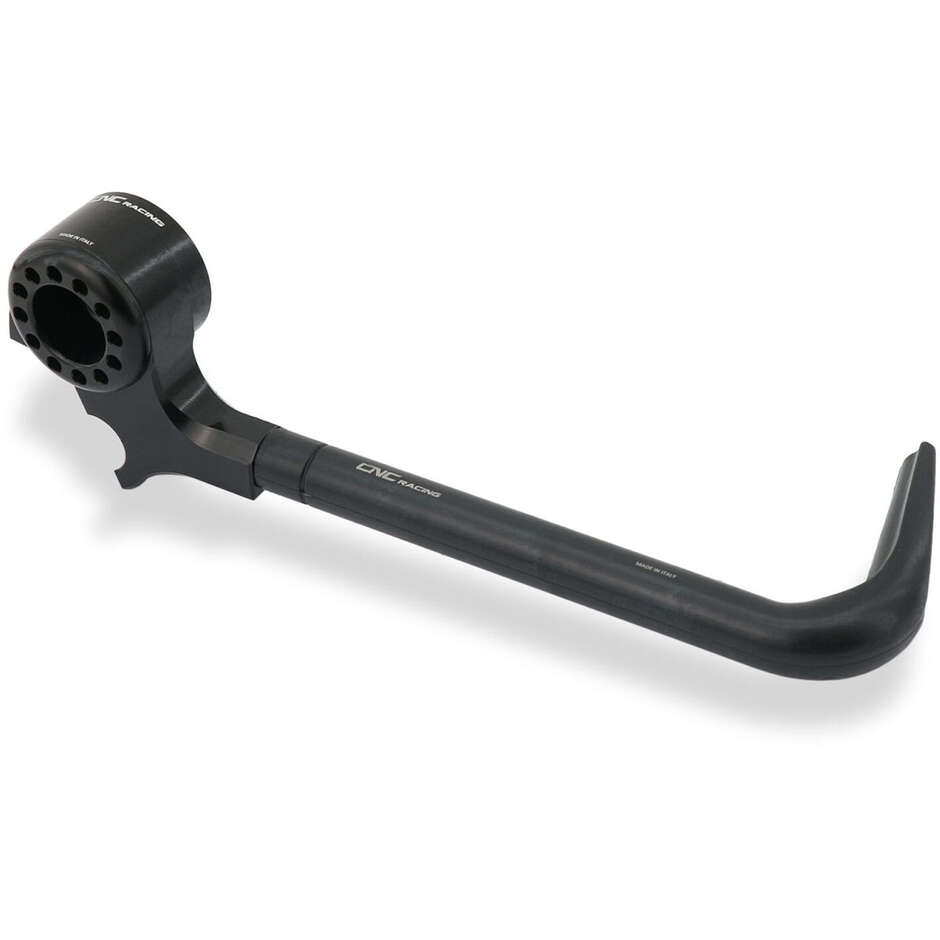 Lever-Guard Street PLM01 - Front brake lever guard with mirror mount CNC Racing Black