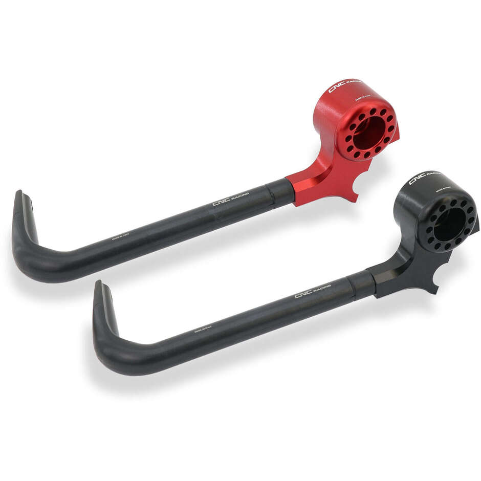 Lever-Guard Street PLM02 - Kupplungshebelschutz mit Spiegelhalterung CNC Racing Schwarz