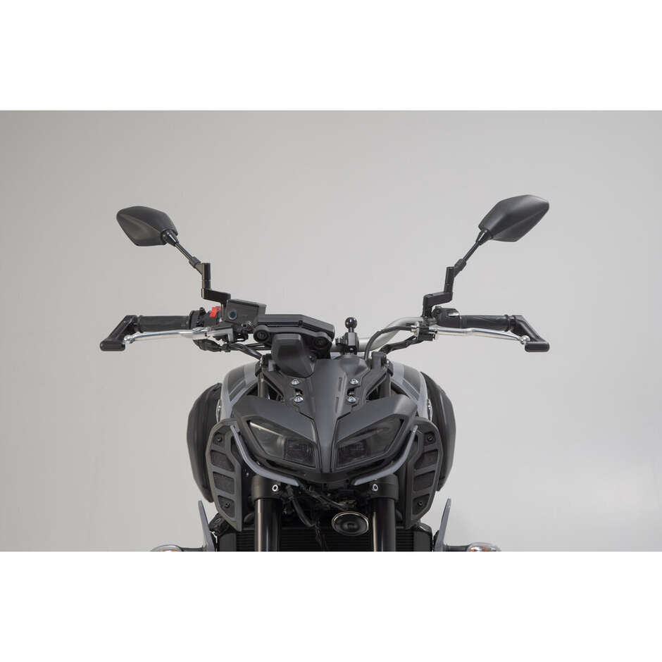 Lever Guards Black Sw-Motech LVG.06.861.10000/B For Yamaha Models (16-), CFMoto 450NK (23-)