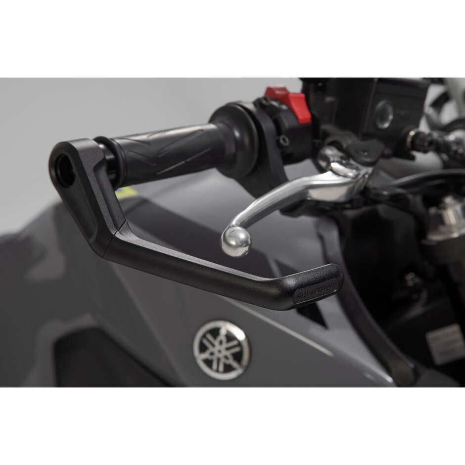Lever Guards Black Sw-Motech LVG.06.861.10000/B For Yamaha Models (16-), CFMoto 450NK (23-)