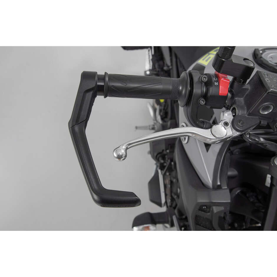 Lever Guards Black Sw-Motech LVG.06.861.10000/B For Yamaha Models (16-), CFMoto 450NK (23-)