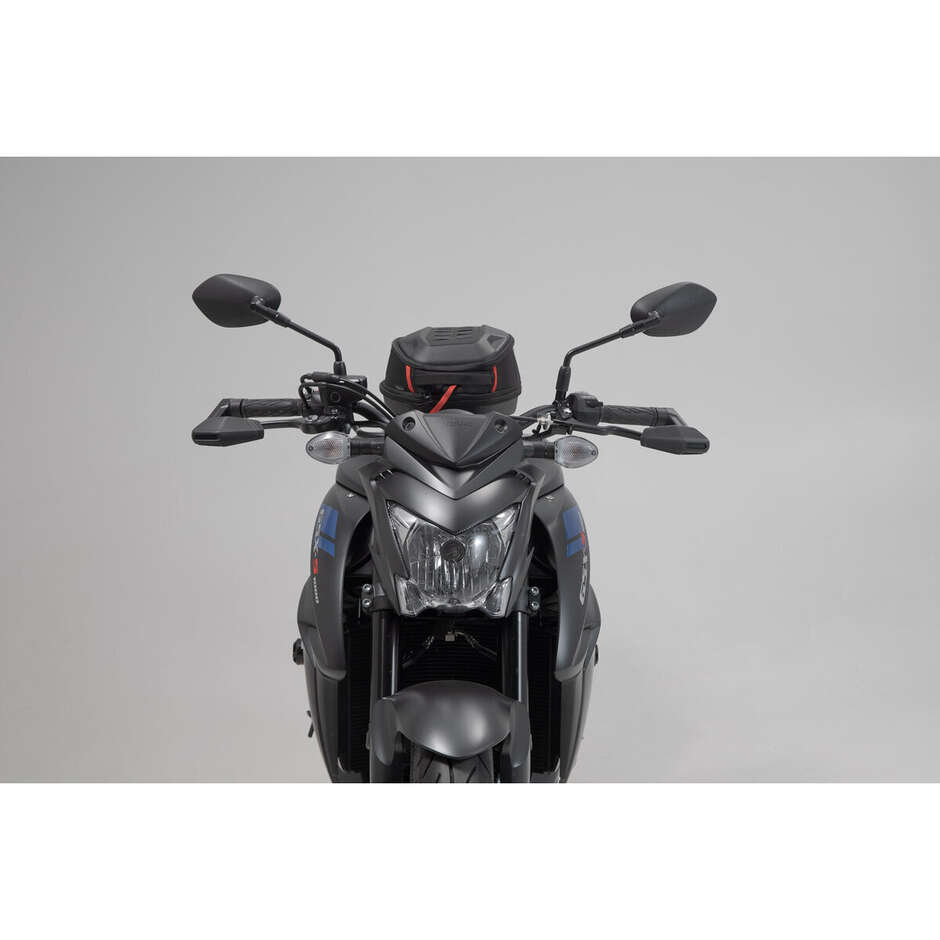 Lever Guards with Wind Deflector Black Sw-Motech LVG.05.934.11000/B for Suzuki GSX-S Models