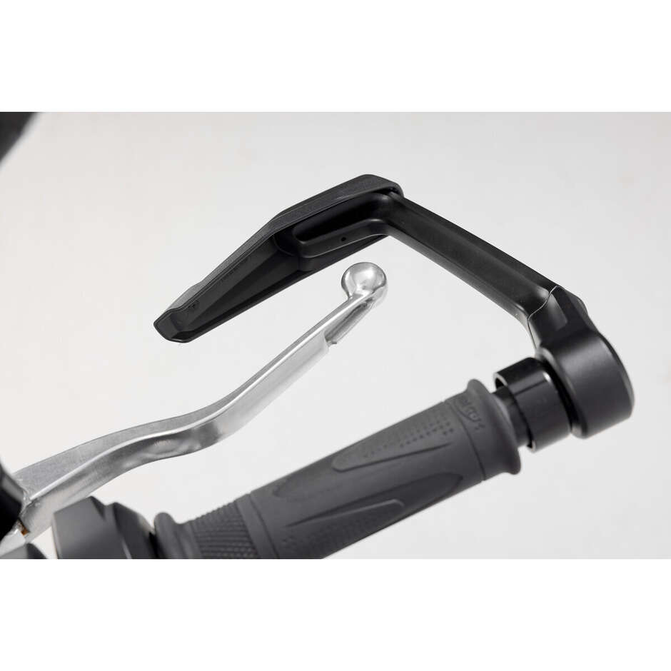 Lever Guards with Wind Deflector Black Sw-Motech LVG.11.842.11000/B For KTM / Triumph models