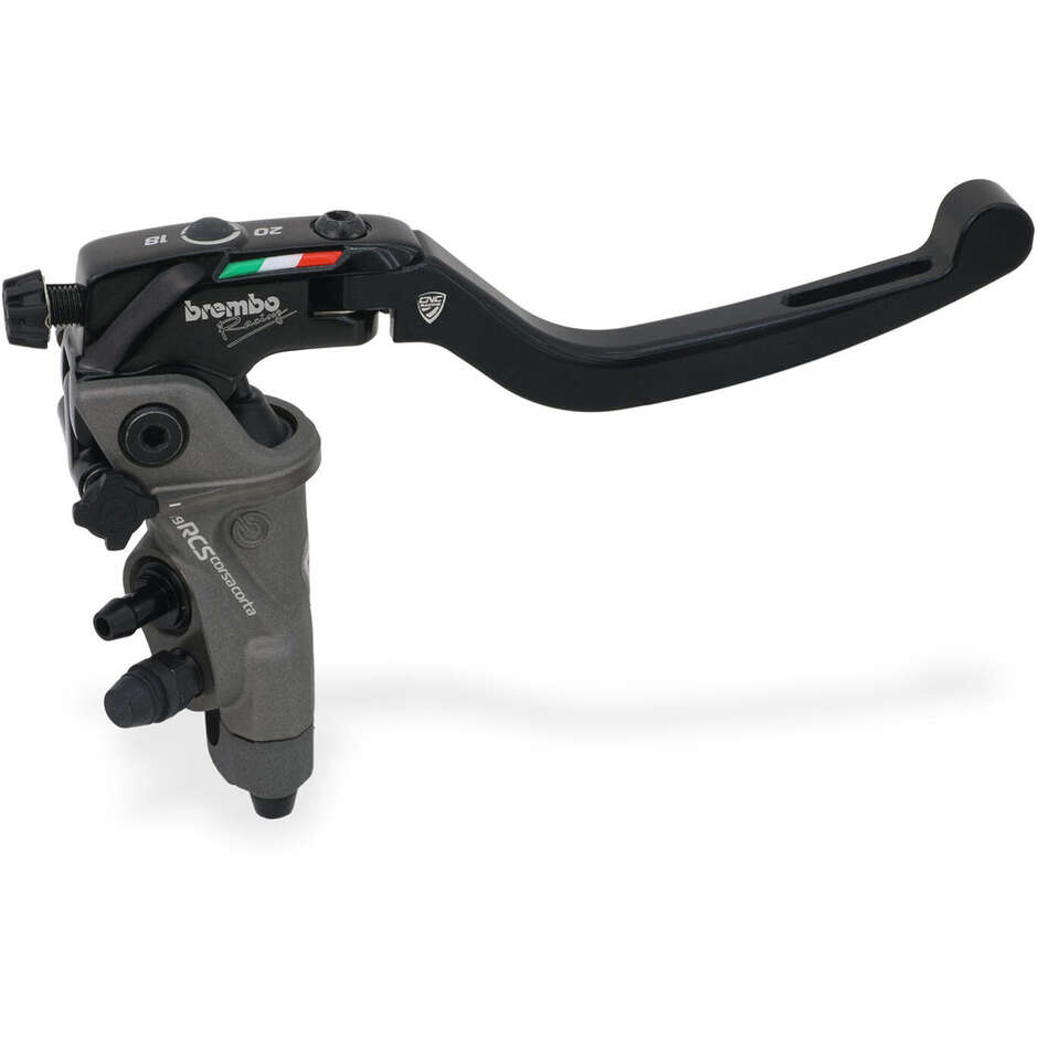 Lever IFL02 short final part for Brembo RCS CorsaCorta CNC Racing radial master cylinders Black