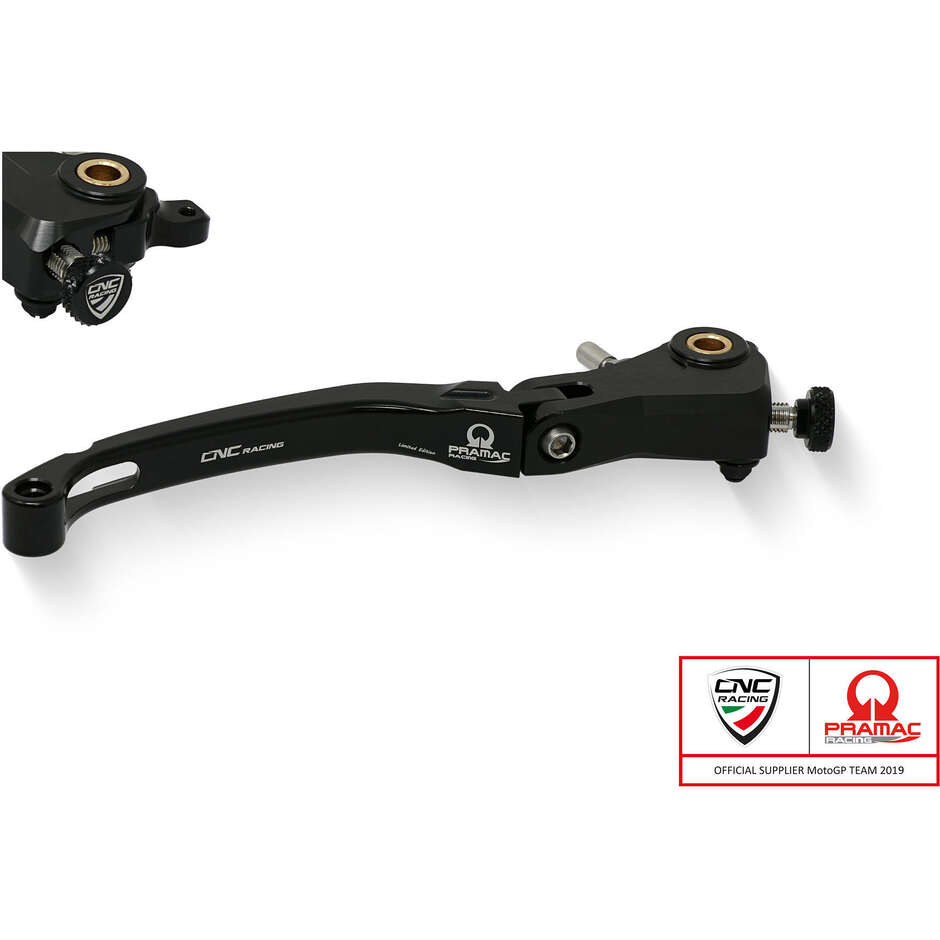 Levier de frein Race LBR16 - Pliable Pramac Racing Limited Edition CNC Racing Noir