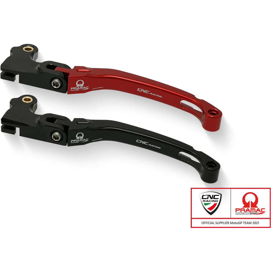 Levier d'embrayage Race LCR23 - Pliable Pramac Racing Édition limitée CNC Racing Rouge