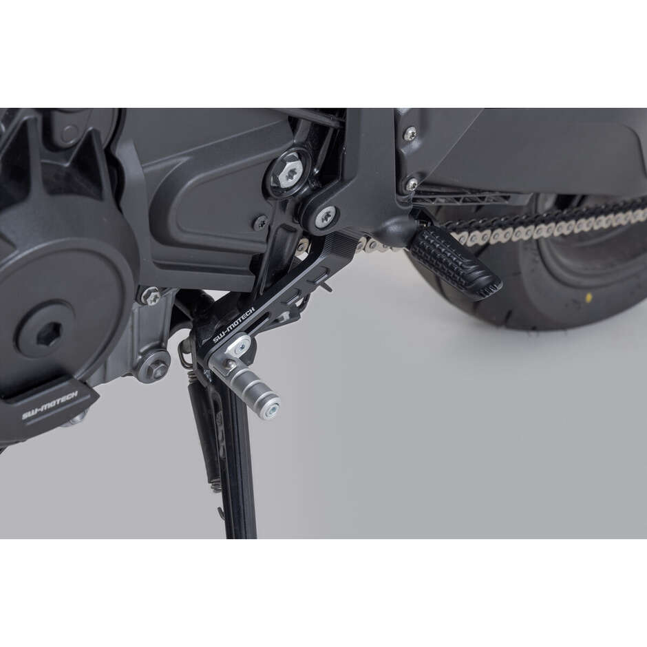 Leviers de vitesse Noir / Argent Sw-Motech FSC.04.994.10000