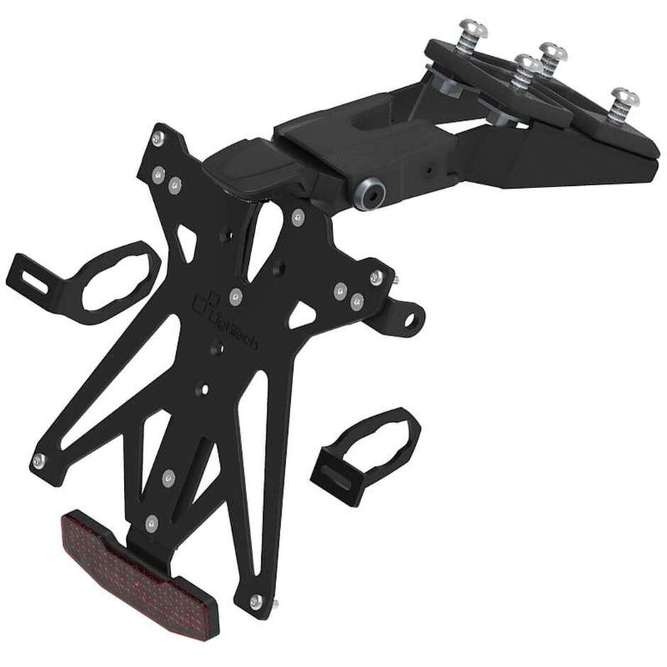 Lightech Adjustable License Plate Holder Kit Specific for Kawasaki Z900 (2025-26); Z900 SE (25-26)