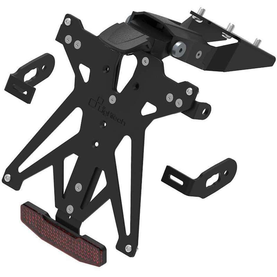 Lightech Adjustable License Plate Holder Kit Specific for KTM DUKE 990 (24-26); SUPER DUKE 1390 R EVO (24-25); SUPER DUKE 1390 R (24-26)