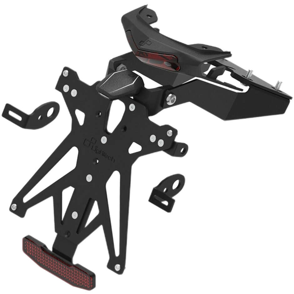 Lightech Adjustable License Plate Holder Kit Specific for Suzuki GSX-8R (24); GSX-8S (23-24)