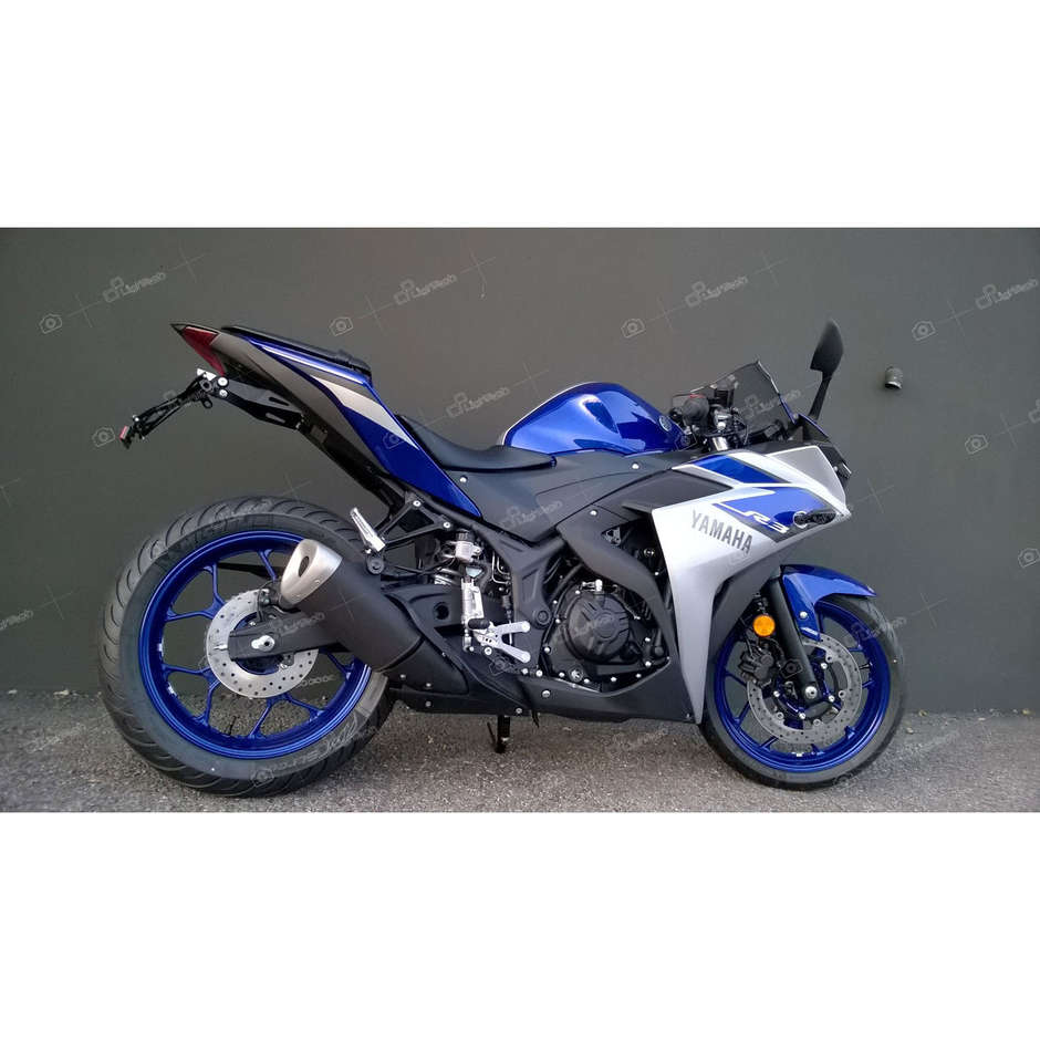 Lightech Adjustable License Plate Kit speziell für Yamaha MT-03 (2015-24)/ R3 (2015-25)