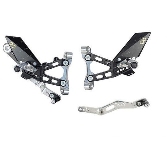 Lightech Adjustable Rear Sets FTRBM007w Folding Footrest for BMW S1000 RR 2019-20