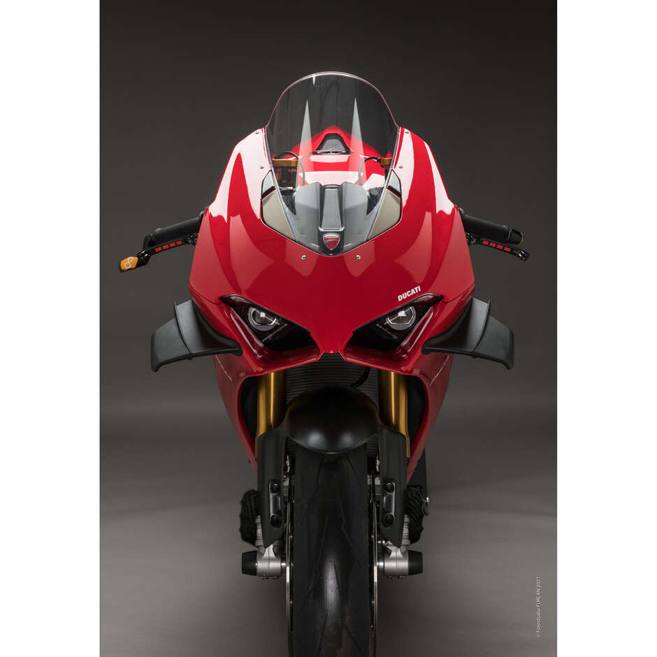 Lightech CARD0815 Carbon Side Deflectors Matt For Ducati Panigale V4 (18-24)