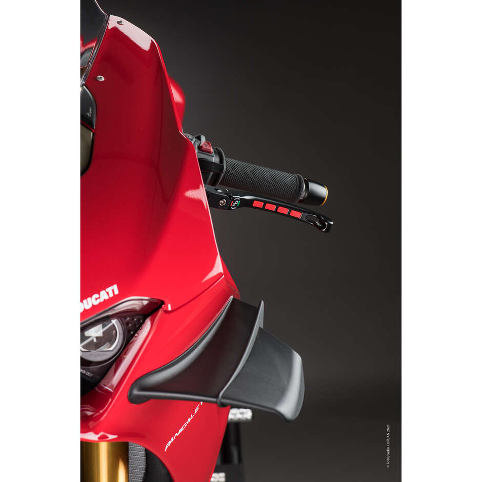 Lightech CARD0815 Carbon Side Deflectors Matt For Ducati Panigale V4 (18-24)