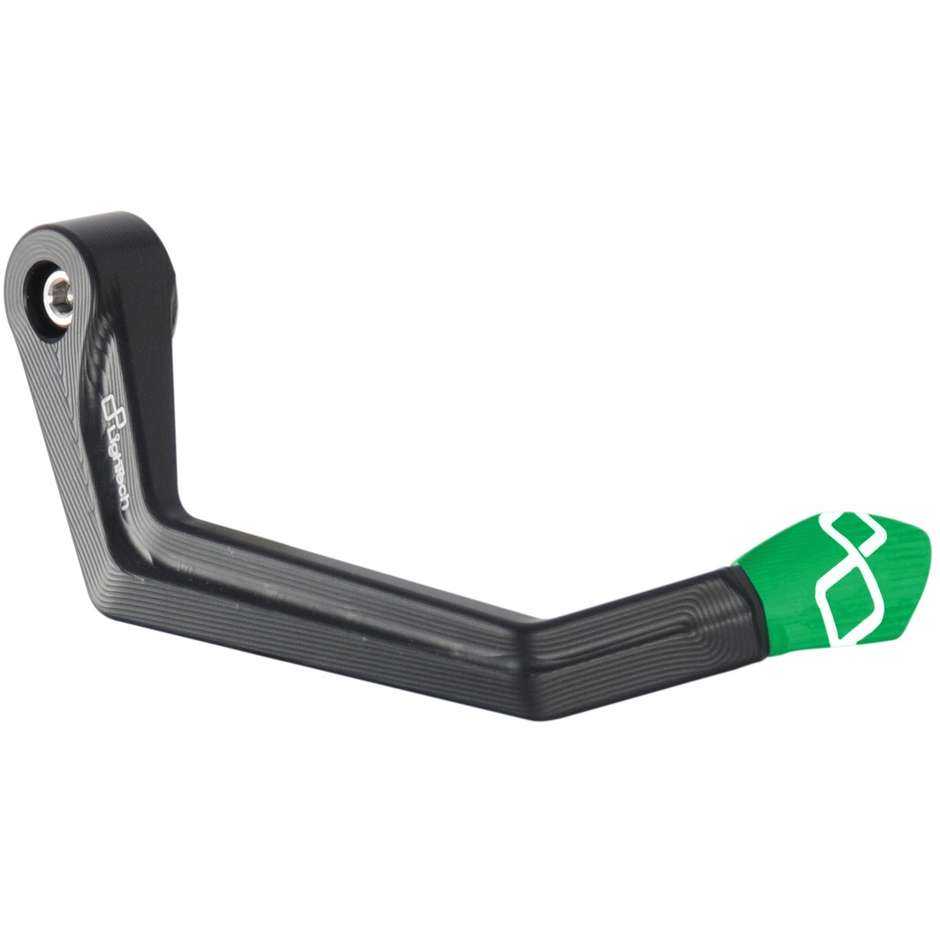 LighTech ISS113RA Aluminum Brake Lever Protection With Green Terminal