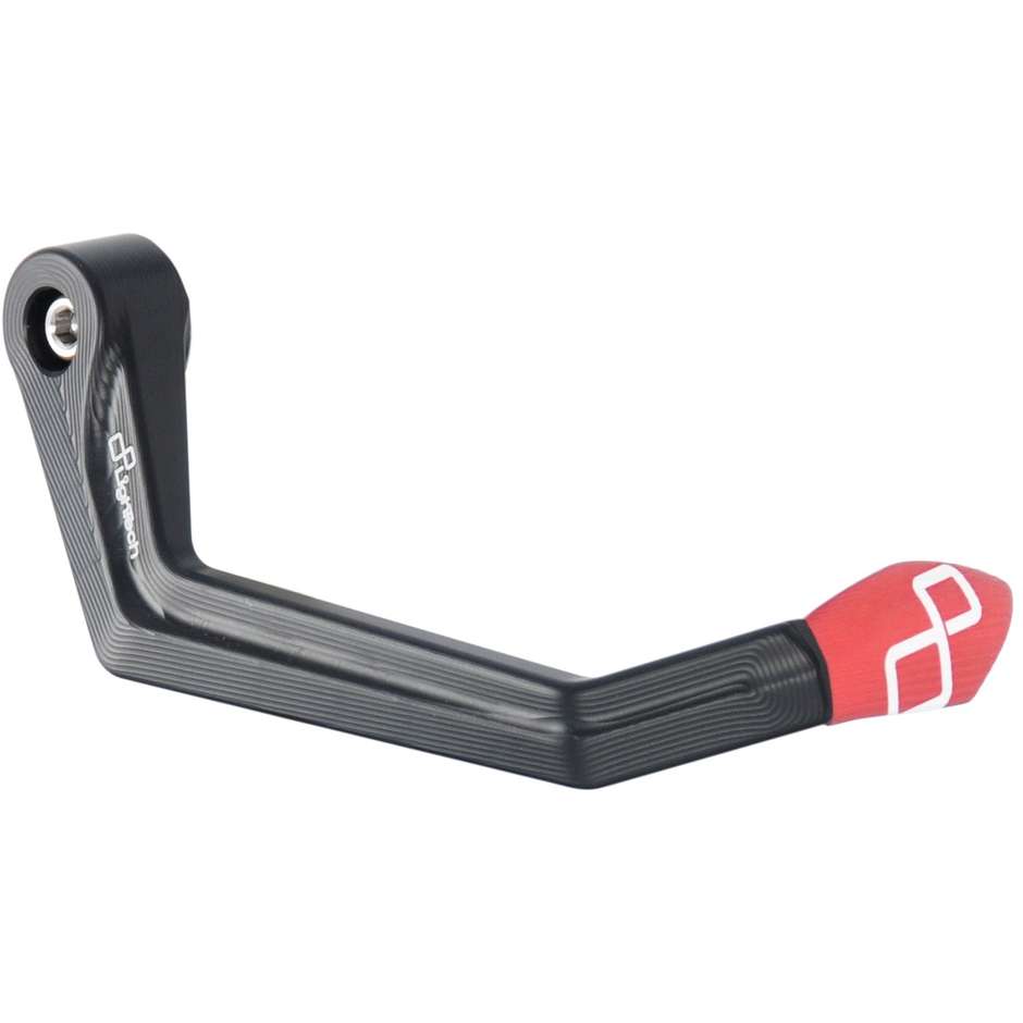 LighTech ISS113RA Aluminum Brake Lever Protection With Red Terminal