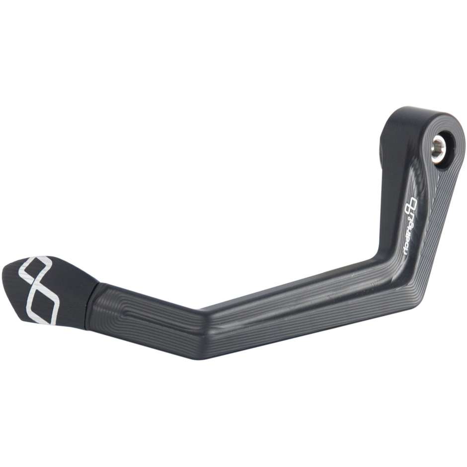 LighTech ISS114LA Aluminum Clutch Lever Protection With Black Terminal