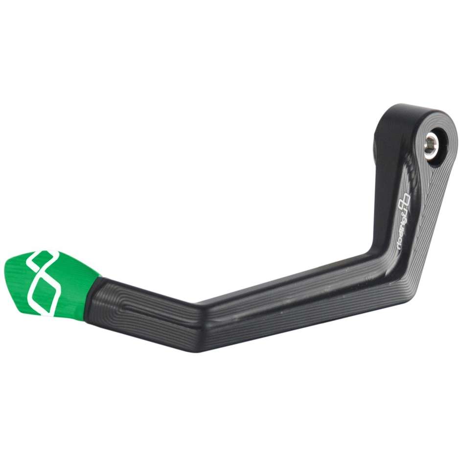 LighTech ISS114LA Aluminum Clutch Lever Protection With Green Terminal