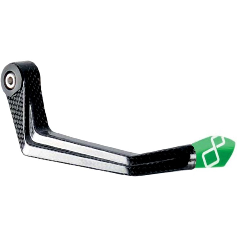LighTech ISS116LC Carbon CLUTCH Lever Protection With Green Terminal