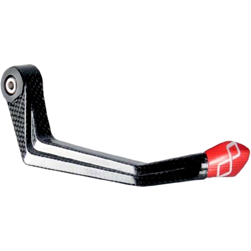 LighTech ISS116LC Carbon CLUTCH Lever Protection With Red Terminal