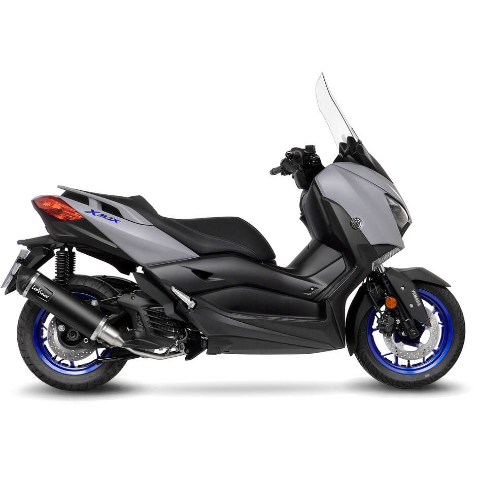 Ligne d'échappement complète Leovince 14078K BLACK, spécifique pour YAMAHA X-MAX 125/Tech Max (21-24)