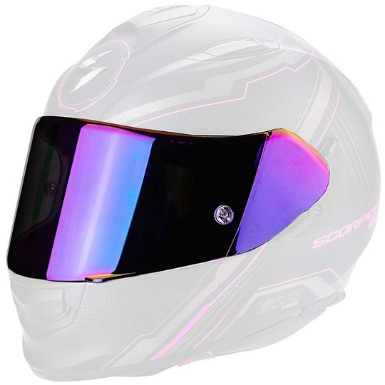 Lila Spiegelvisier KDF-16-1 Scorpion Exo-R1 Air / 1400 Air / 1400 Carbon Air / 520 Air / 391