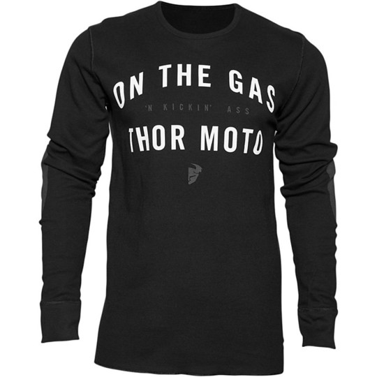 Long sleeve jersey Thor on the gas Thermal Black